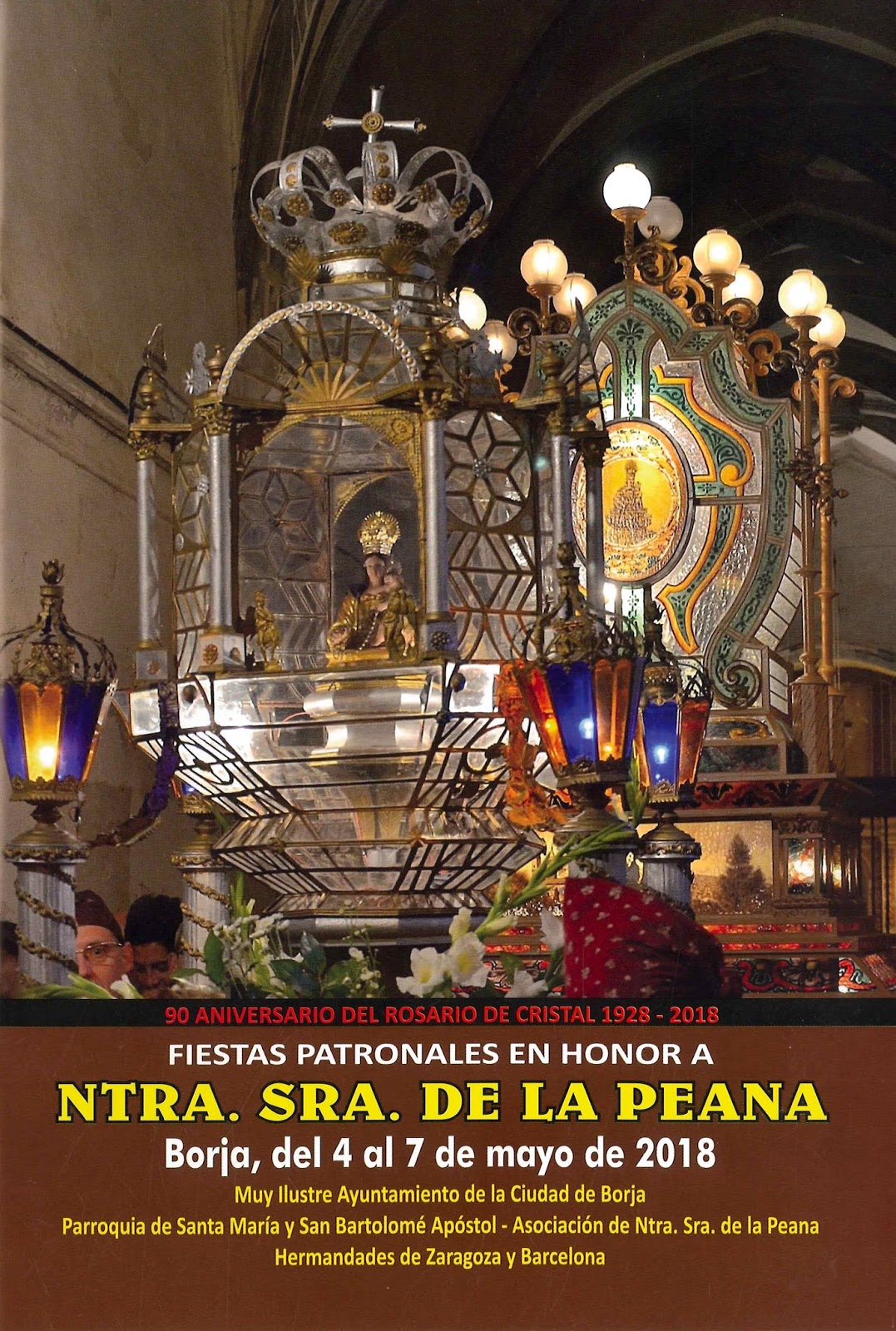 Fiestas patronales en honor a Nuestra Señora de la Peana 2018 Borja